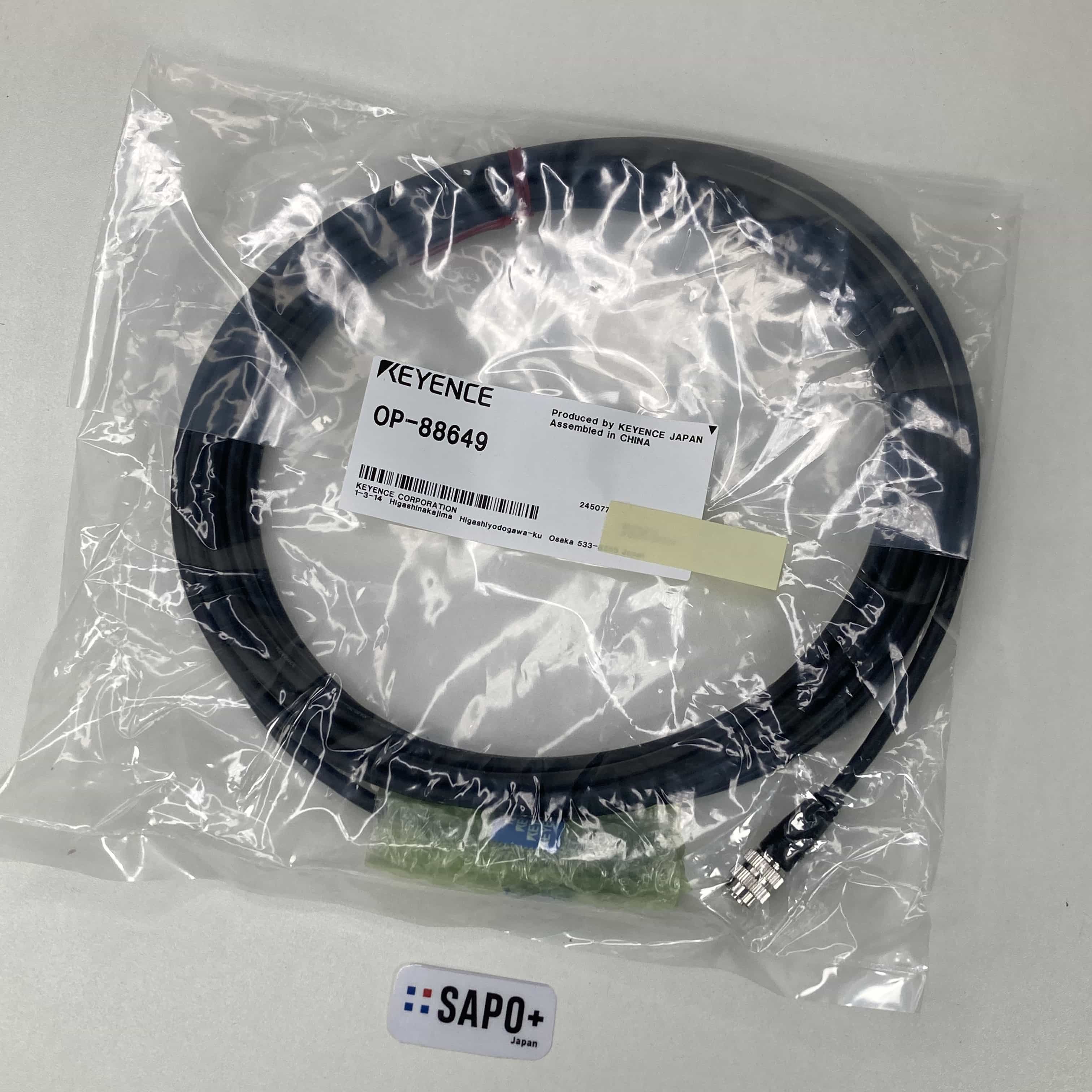 OP-88649 センサヘッド-アンプ間ケーブル 5 m キーエンス | 中古FA機器